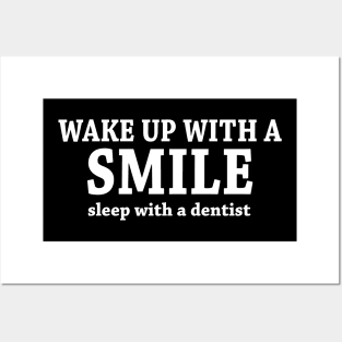 WAKE UP WITH A SMILE Posters and Art